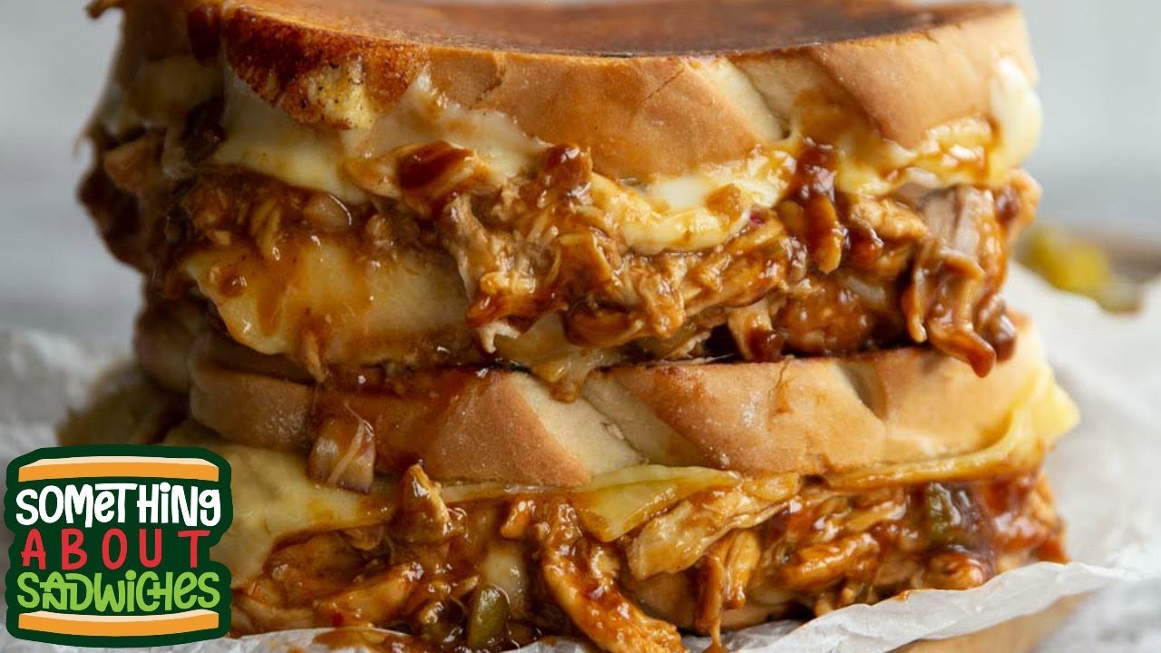 BBQ Chicken Grilled Cheese