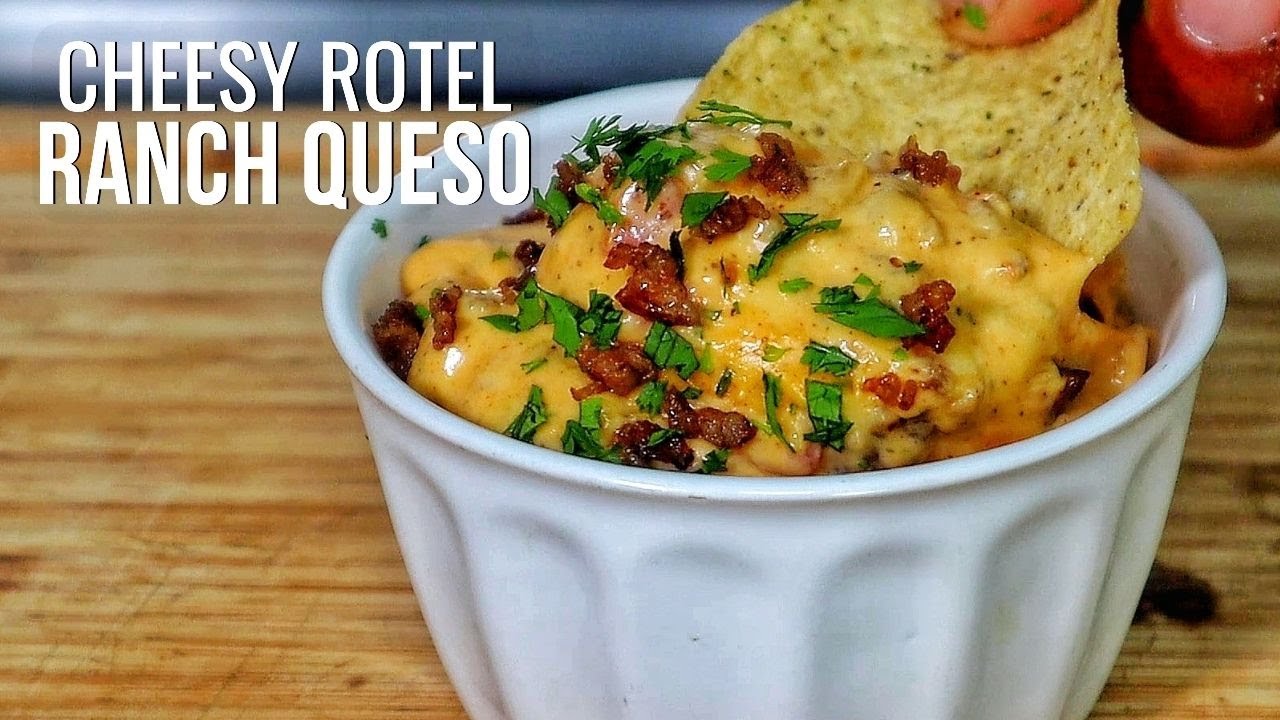 Easy Rotel Ranch Queso Recipe to Spice Up Your Football Party