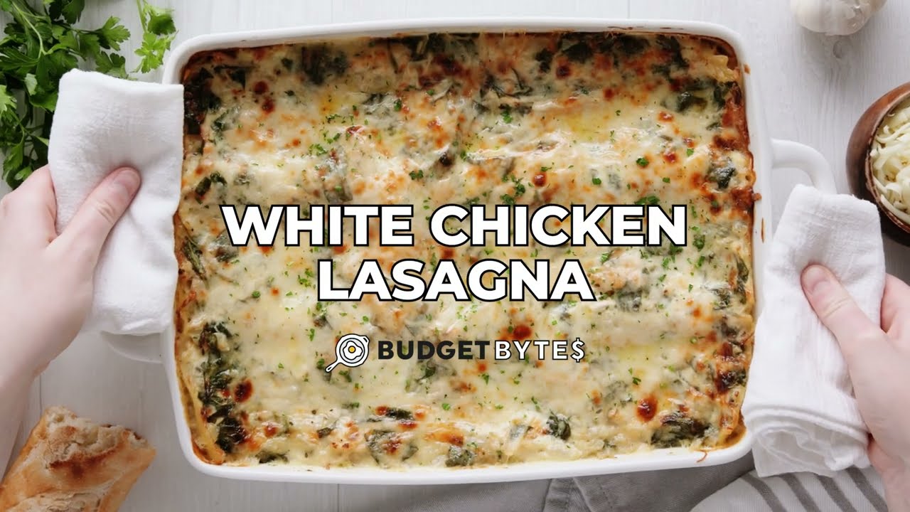 White Chicken Lasagna