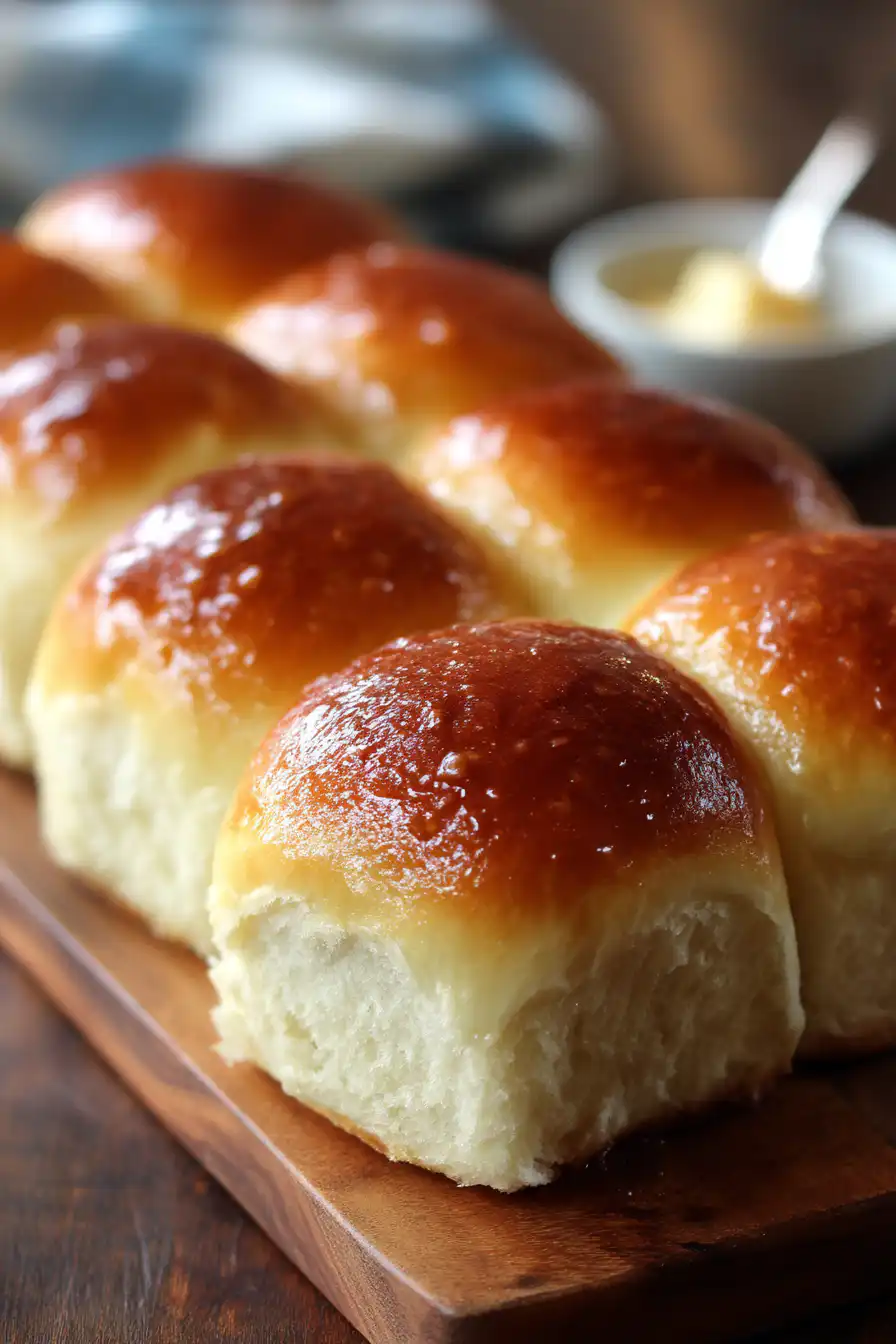 1-Hour Soft and Buttery Dinner Rolls