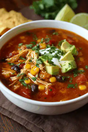 7 Can Chicken Taco Soup