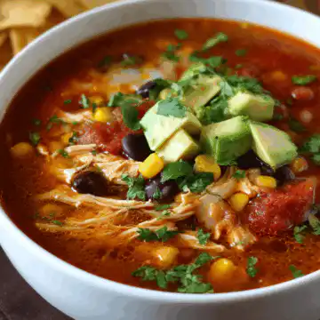 7 Can Chicken Taco Soup