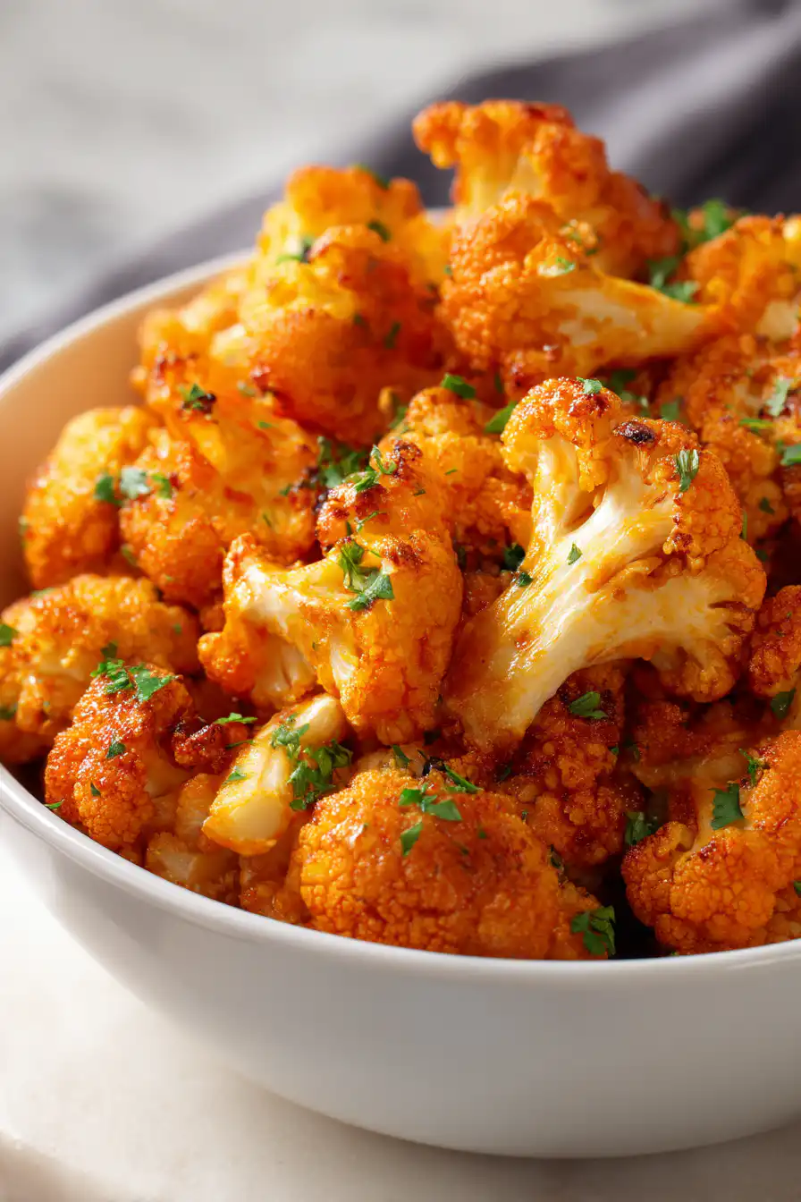 Air Fryer Buffalo Cauliflower Recipe