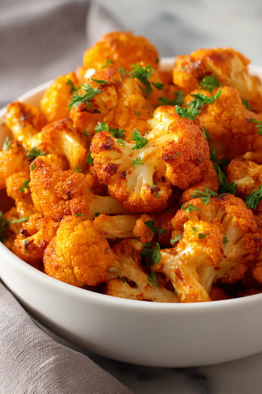 Air Fryer Buffalo Cauliflower Recipe