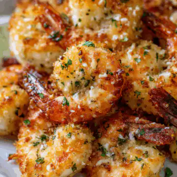 Air Fryer Garlic Parmesan Shrimp