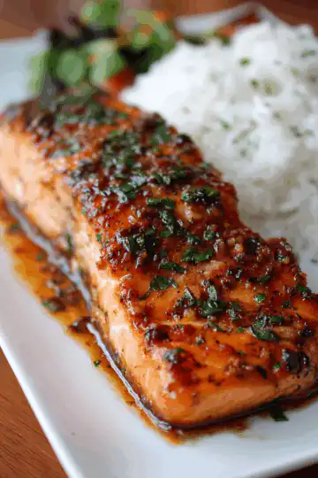 Air Fryer Honey Garlic Salmon