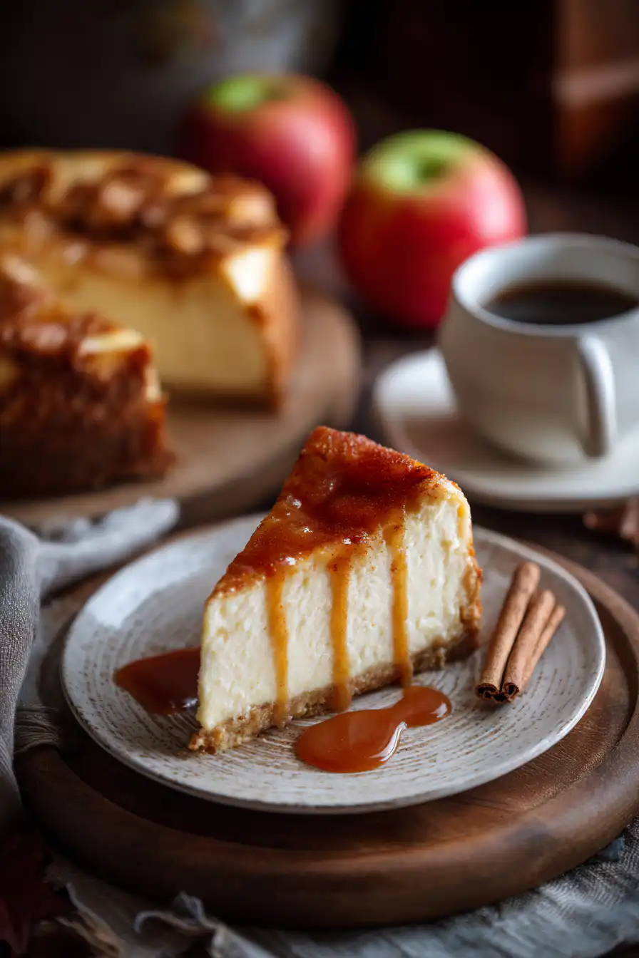 Apple Cider Cheesecake