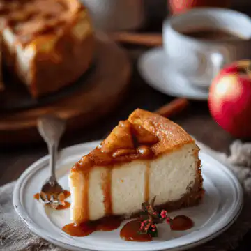 Apple Cider Cheesecake