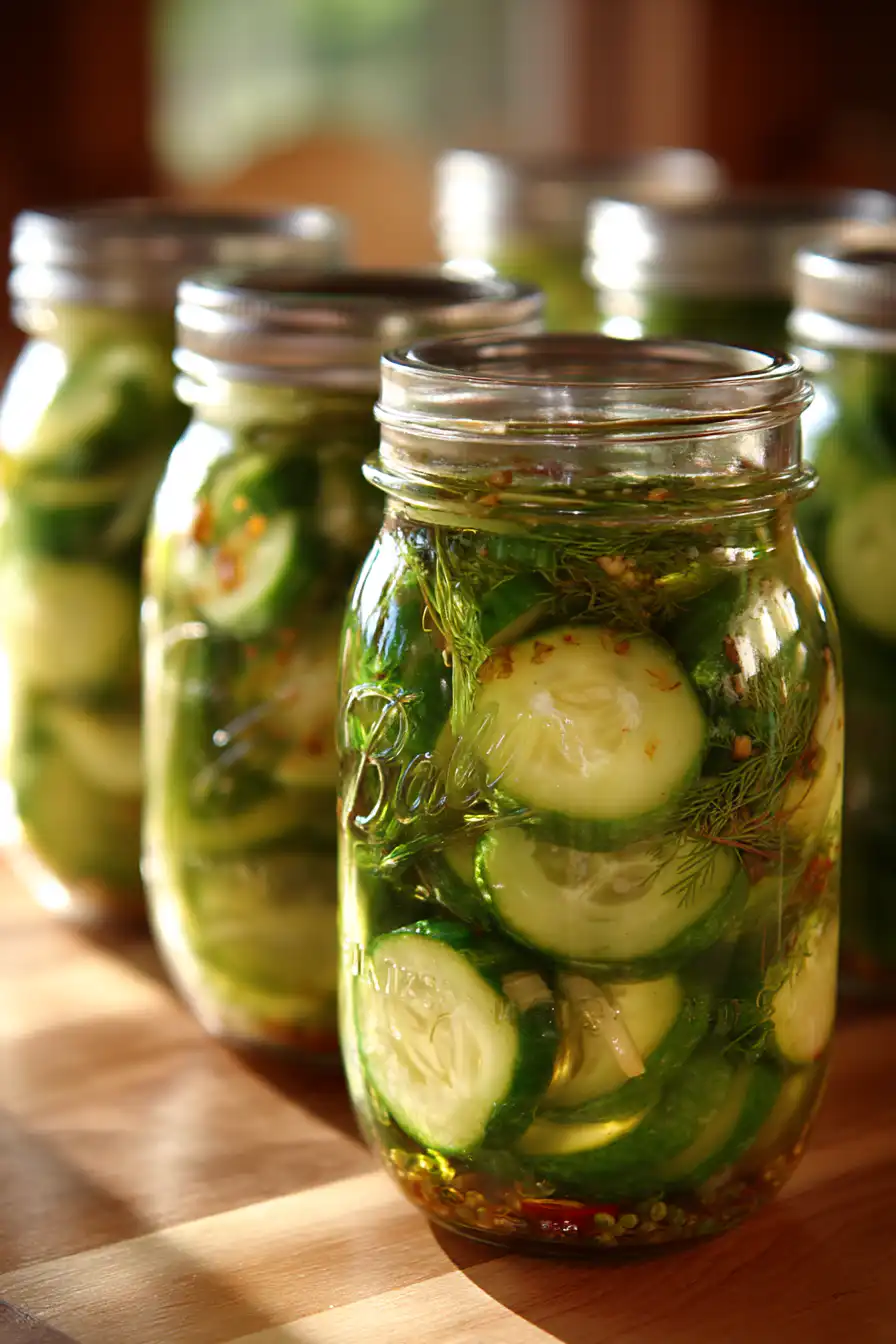 Authentic Amish Refrigerator Pickles