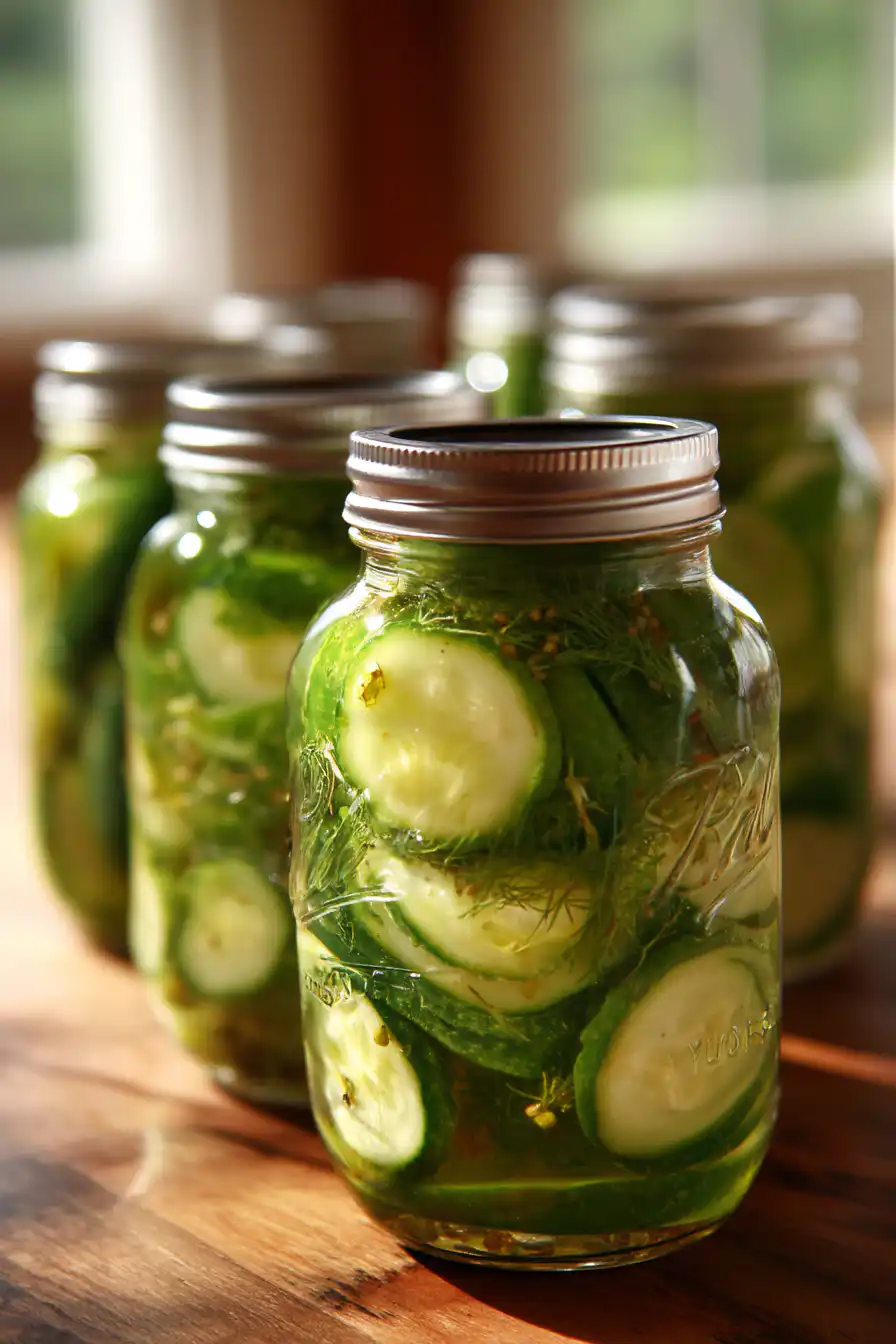 Authentic Amish Refrigerator Pickles