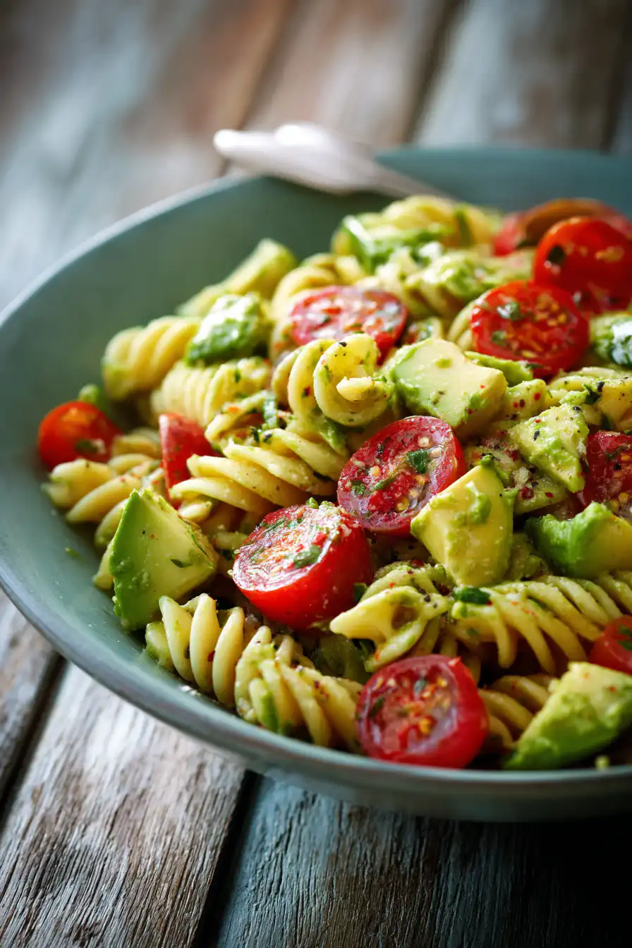 Avocado Pasta Salad