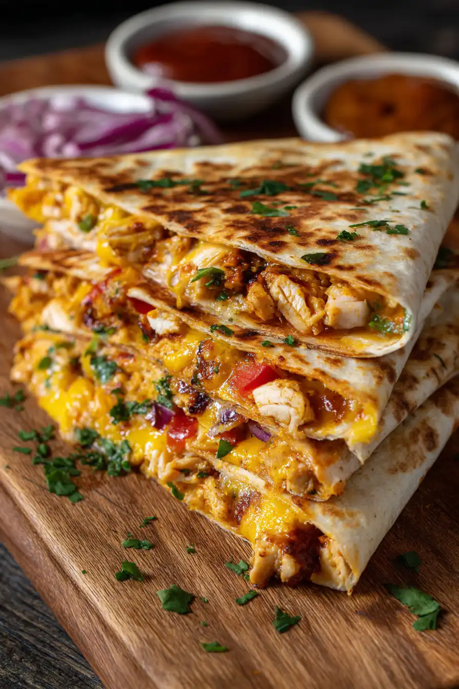 BBQ Chicken Quesadilla