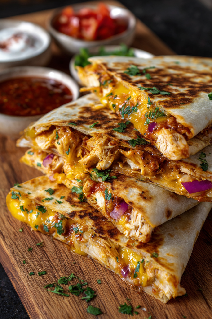 BBQ Chicken Quesadilla