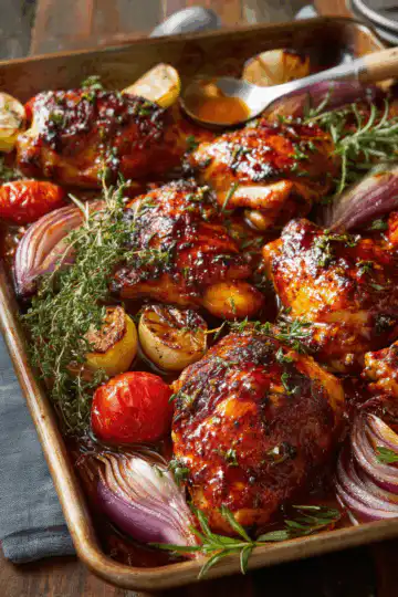 BBQ Sheet-Pan Chicken Recipe