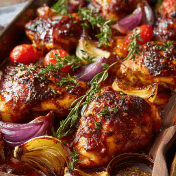 BBQ Sheet-Pan Chicken Recipe