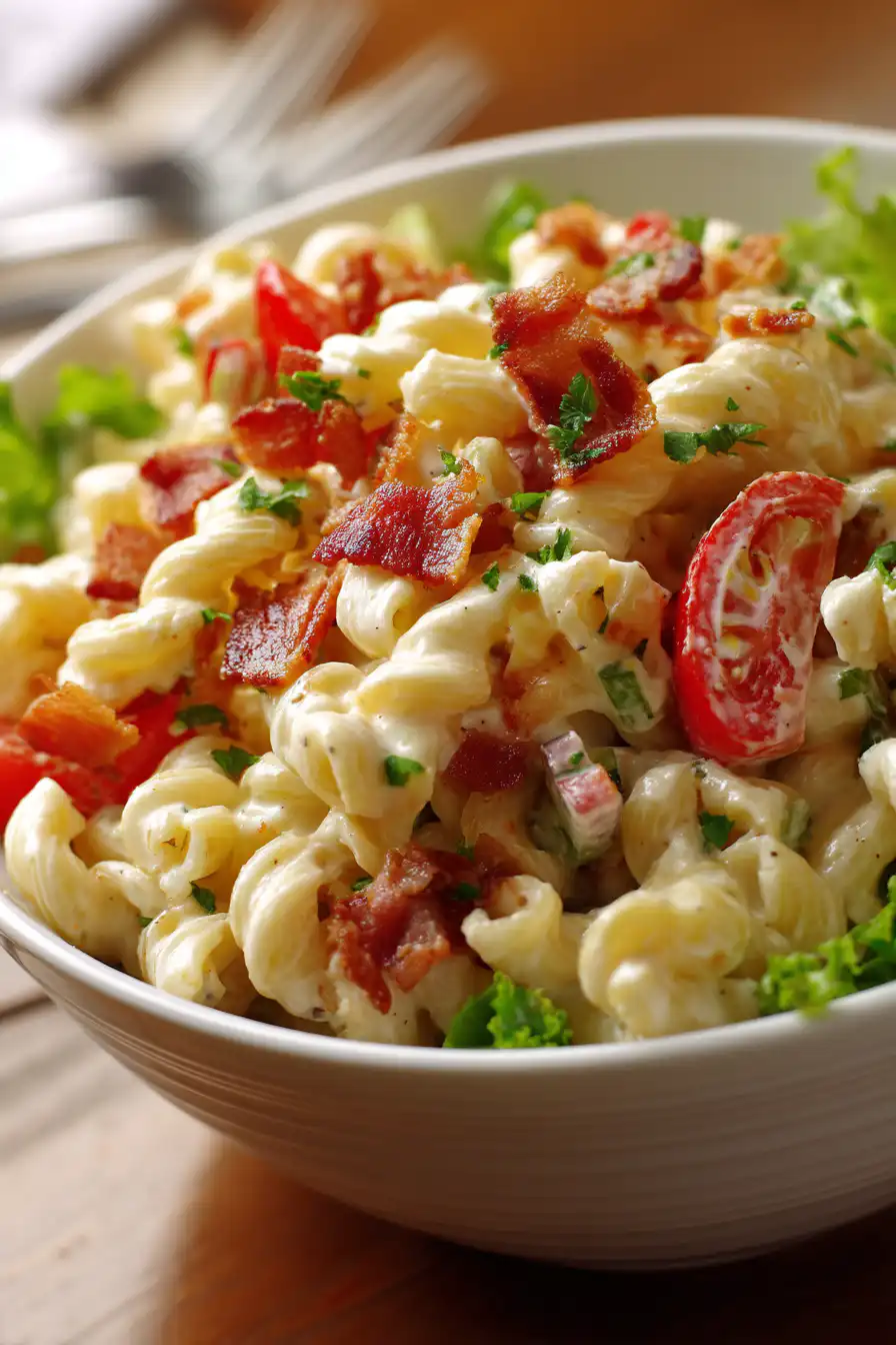 BLT Macaroni Salad
