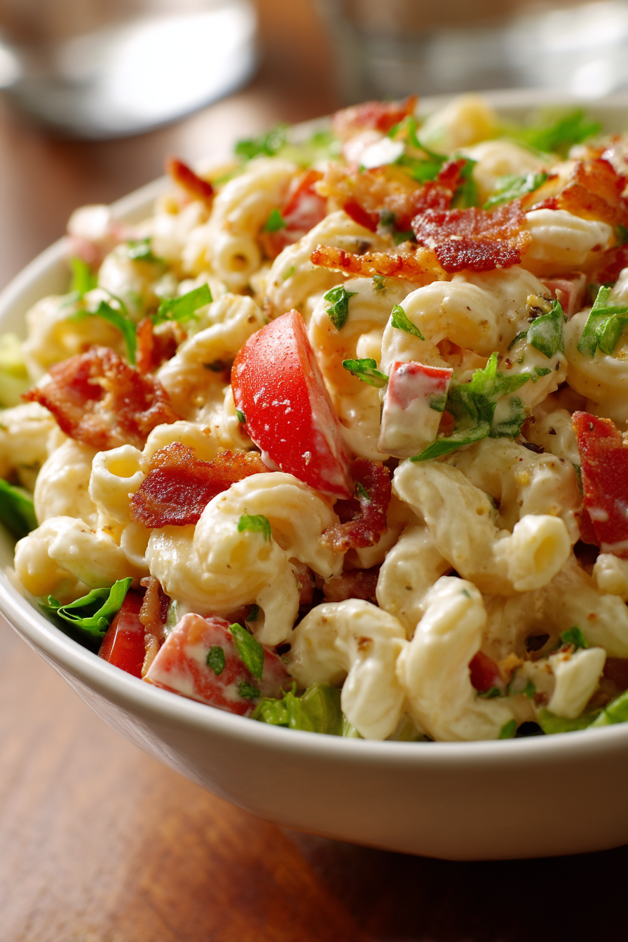 BLT Macaroni Salad