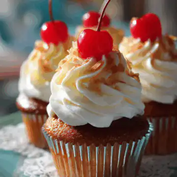 Bahama Mama Cupcakes