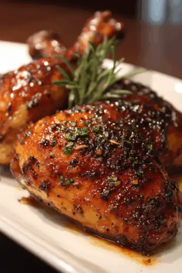 Baked Garlic Brown Sugar Chicken