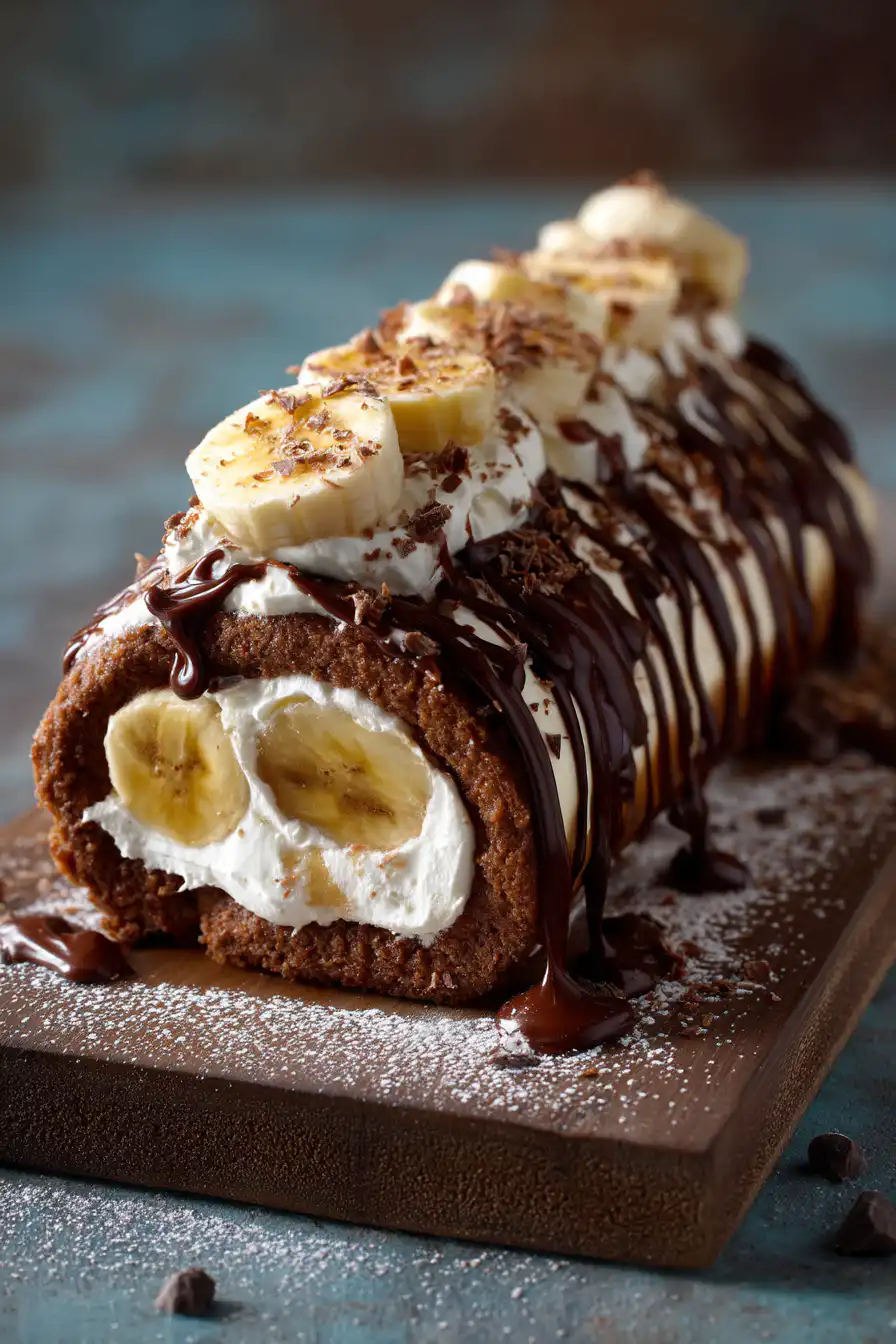 Banana Chocolate Dream Roll