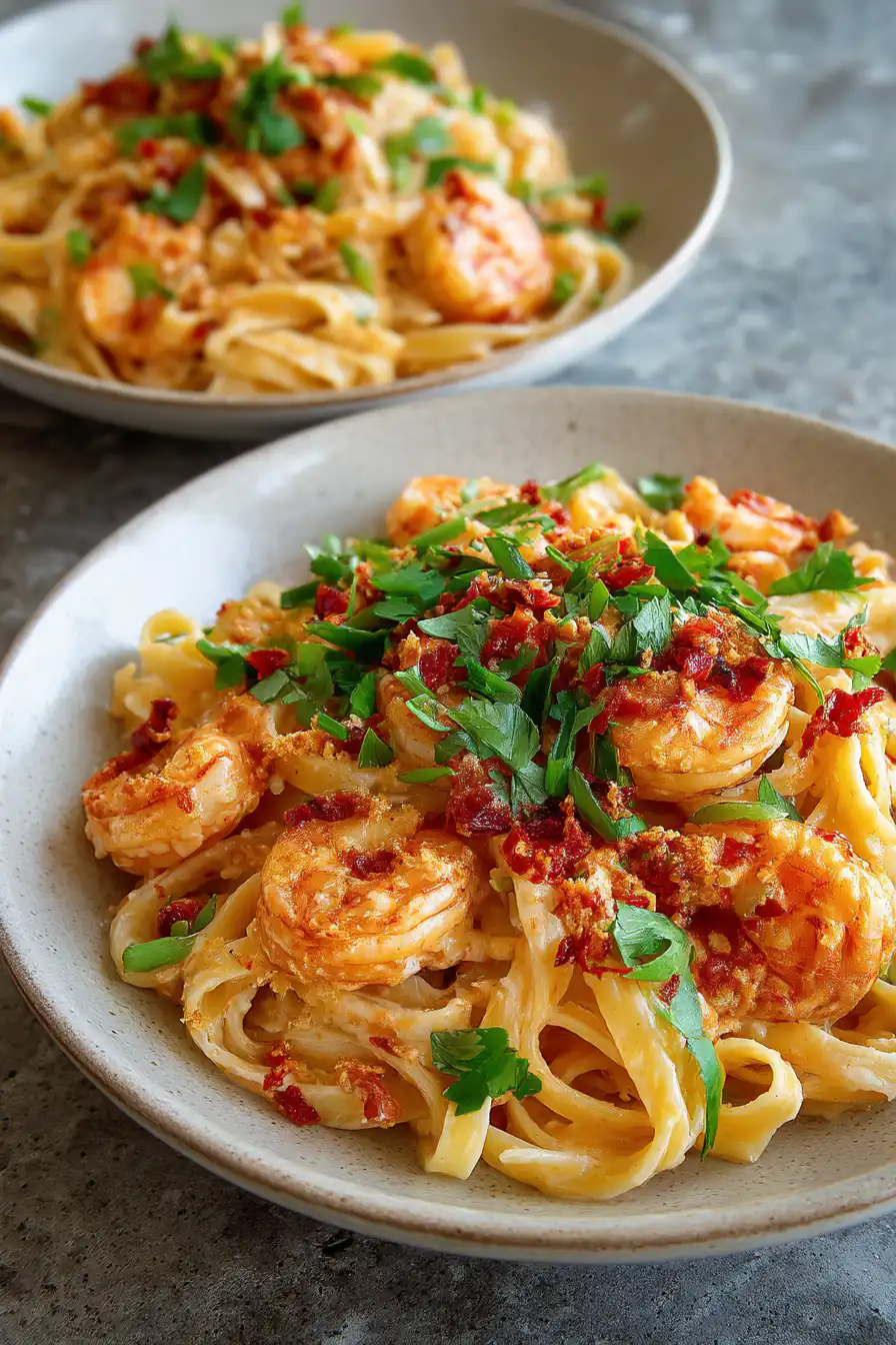 Bang Bang Shrimp Pasta
