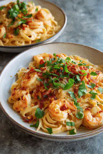 Bang Bang Shrimp Pasta