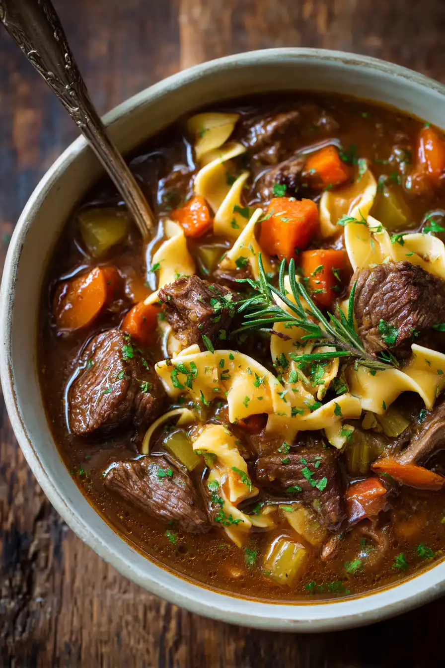 Beef and Noodles Stew