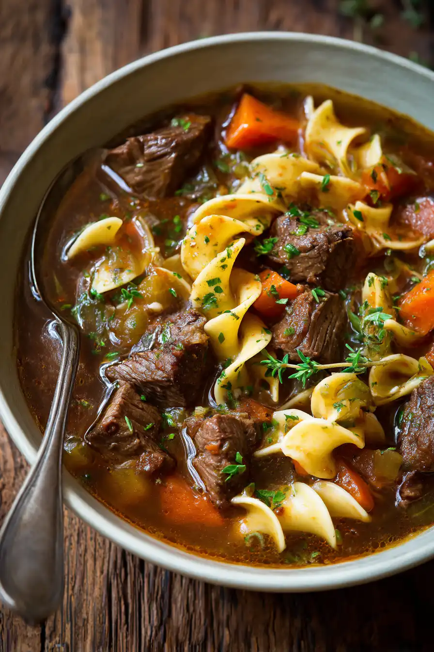 Beef and Noodles Stew