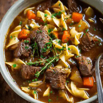 Beef and Noodles Stew