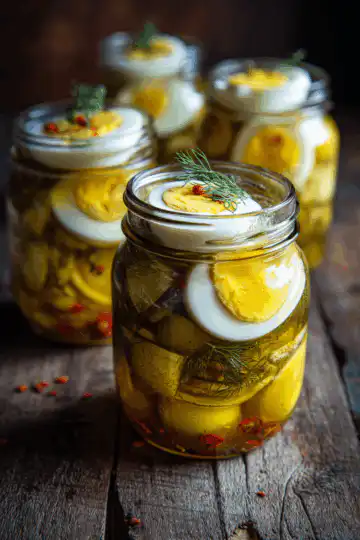 Beety Pickled Eggs