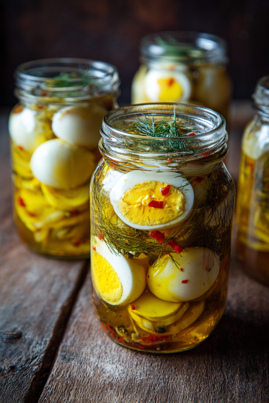 Beety Pickled Eggs
