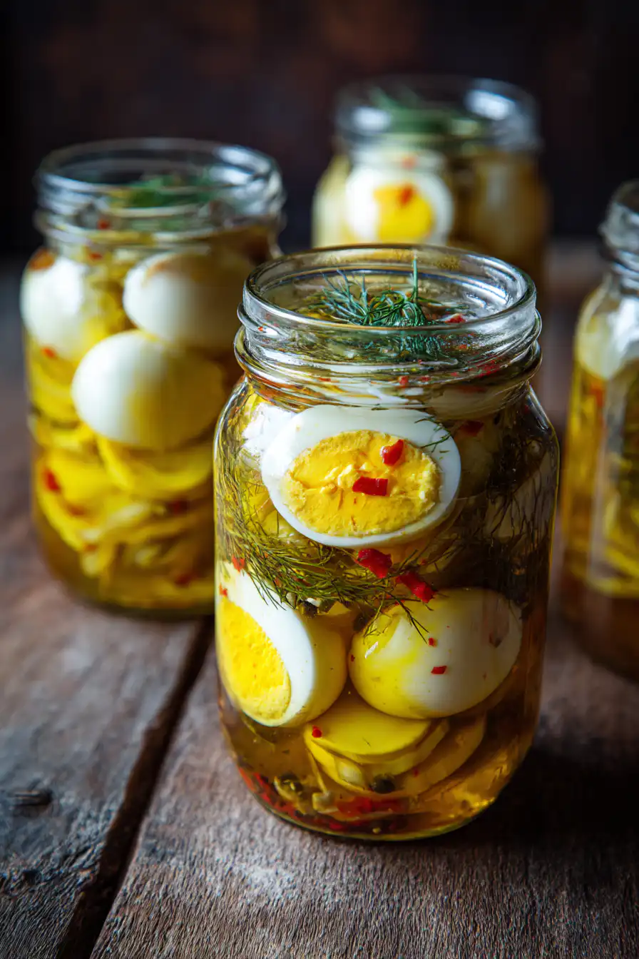 Beety Pickled Eggs