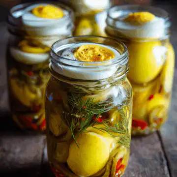 Beety Pickled Eggs