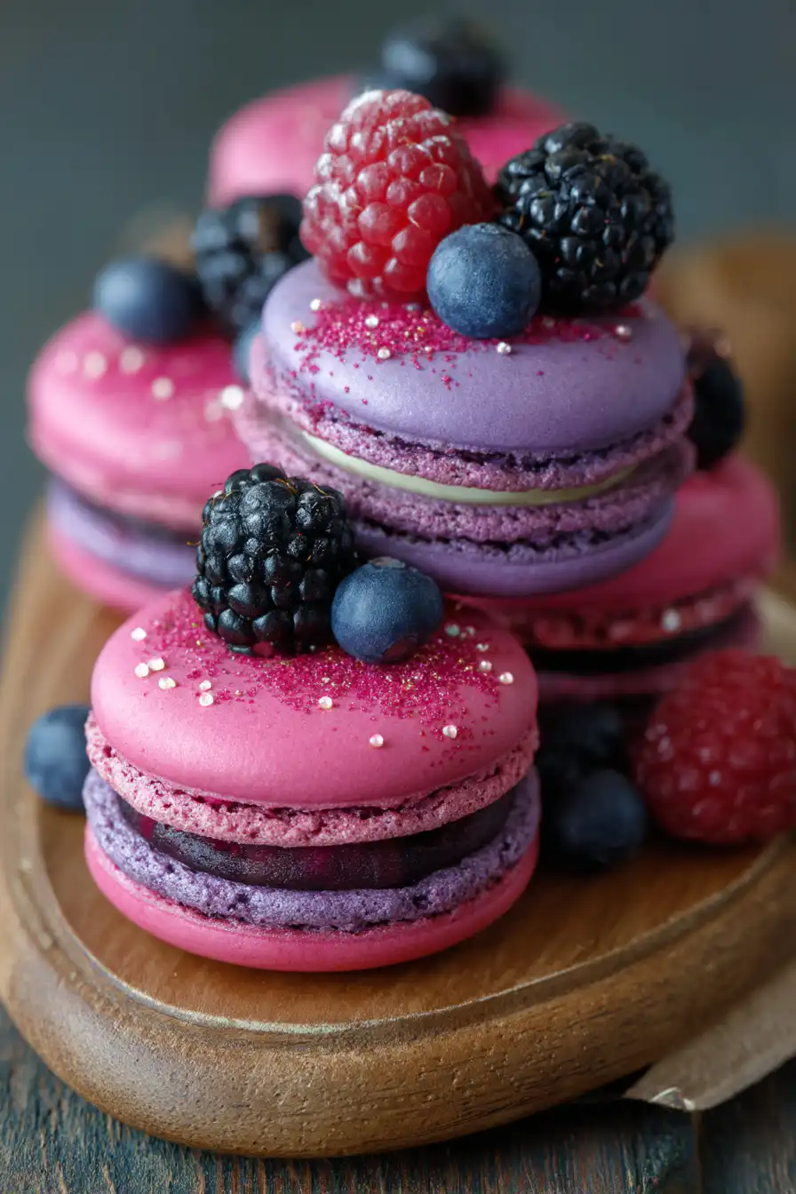 Berry Bliss Macarons