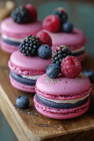 Berry Bliss Macarons