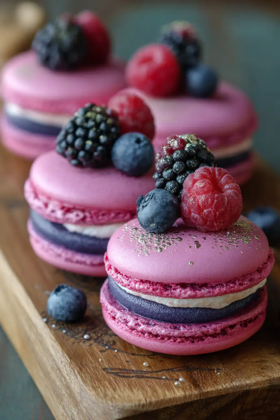 Berry Bliss Macarons