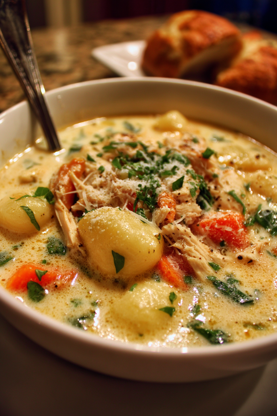 Better Than Olive Garden Chicken Gnocchi Soup