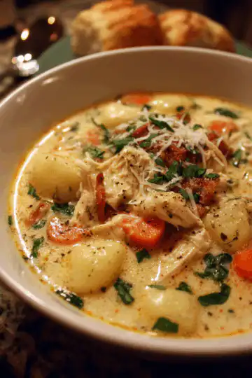 Better Than Olive Garden Chicken Gnocchi Soup