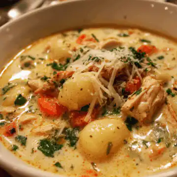 Better Than Olive Garden Chicken Gnocchi Soup