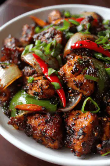 Black Pepper Chicken