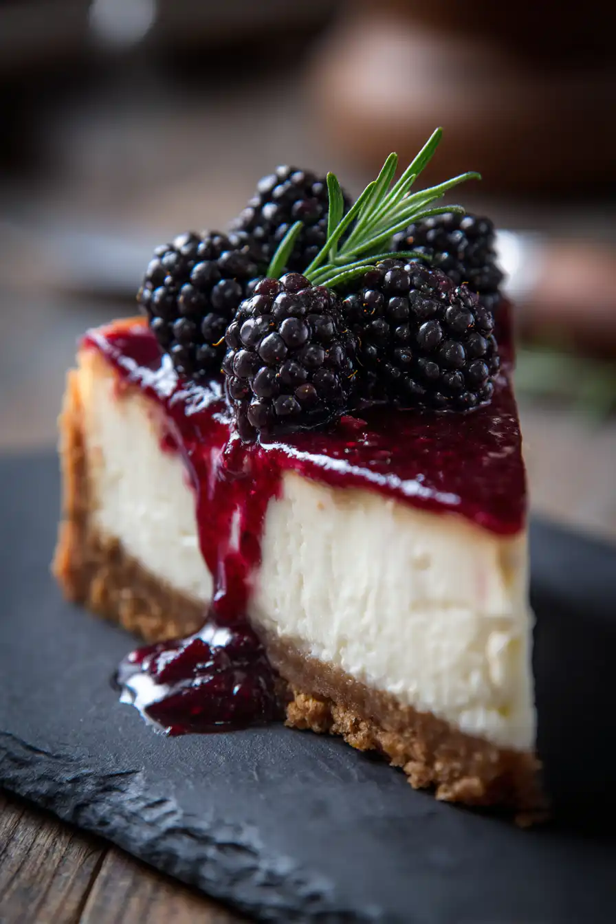 Blackberry Cheesecake