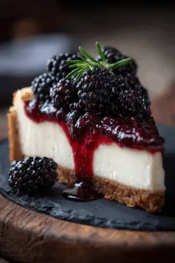Blackberry Cheesecake