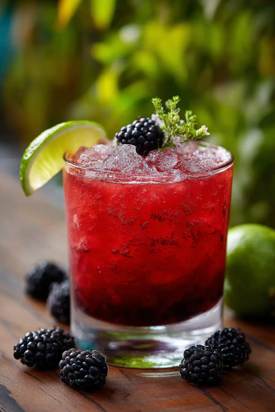 Blackberry Margarita Smash