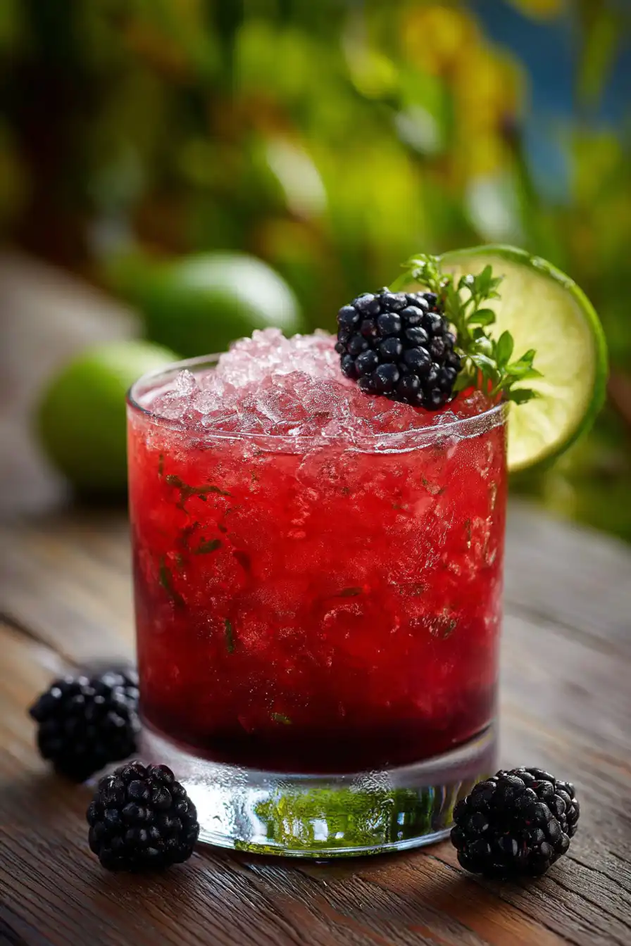 Blackberry Margarita Smash
