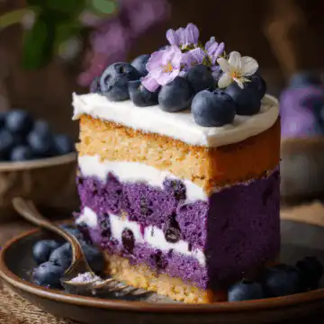 Blueberry Lavender Cake