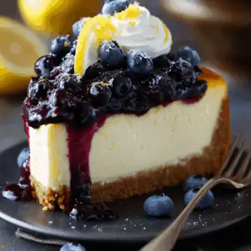 Blueberry Lemon Cheesecake