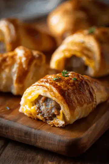 Breakfast Sausage Crescent Rolls