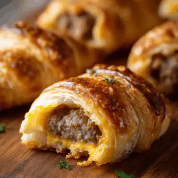 Breakfast Sausage Crescent Rolls