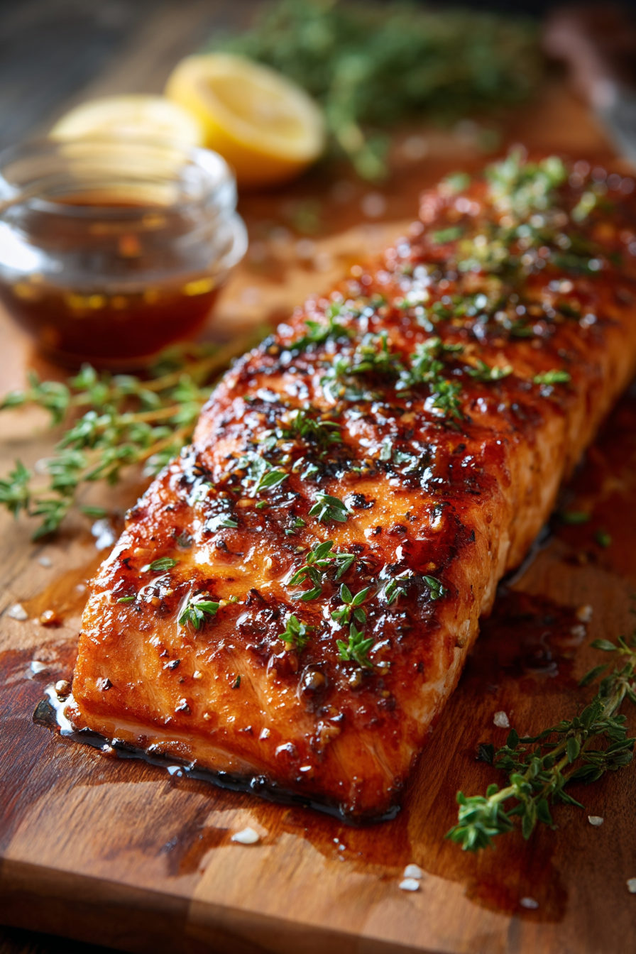 Brown Sugar Glazed Salmon