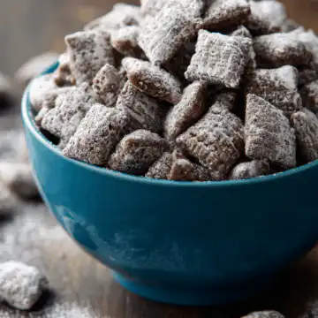 Brownie Batter Puppy Chow